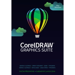 CorelDRAW Graphics Suite 2022 (POLSKI- Multi) - Win/Mac – SUBSKRYPCJA - 1 rok